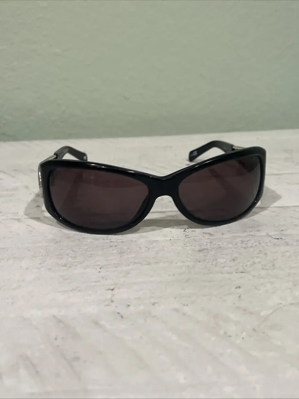 Brighton Contempo Oversize Sunglasses Silver Tone Embellished A11373-125